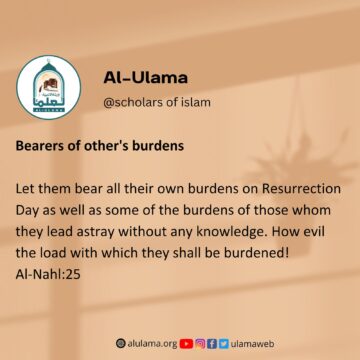 Bearers of other’s burdens