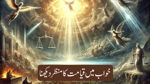 خواب میں قیامت کا منظر دیکھنا