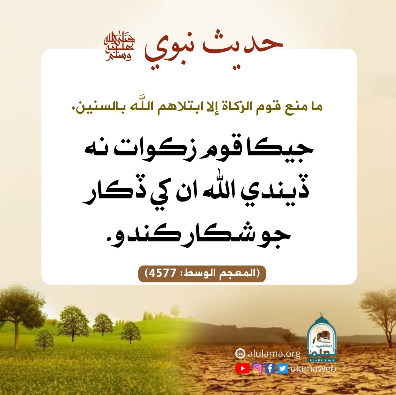 زڪوات نه ڏيڻ جو نقصان