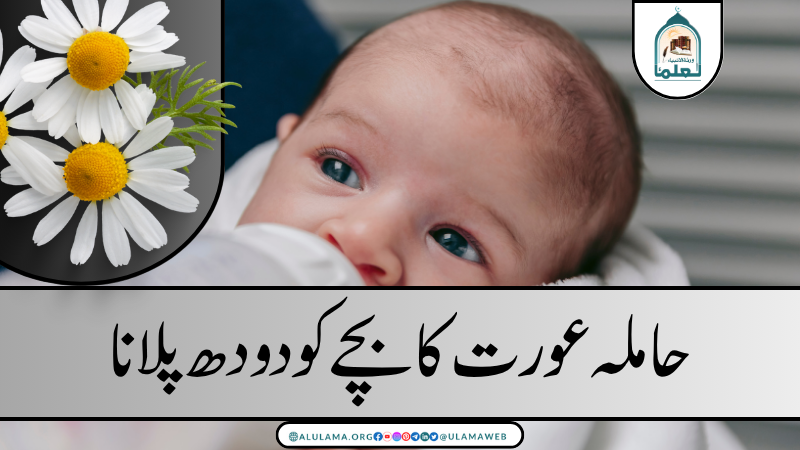 حاملہ عورت کا بچے کو دودھ پلانا