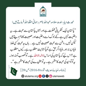 ہمیں پاکستان سے محبت ہے!