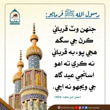 قرباني جي اهميت