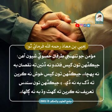مؤمن جو مؤمن ۾ حصو