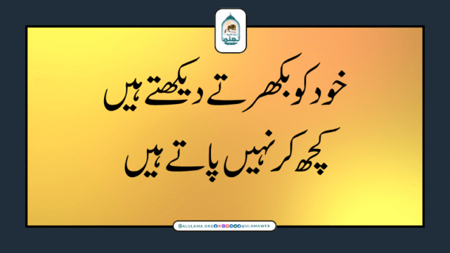 خود کو بکھرتے دیکھتے ہیں کچھ کر نہیں پاتے ہیں