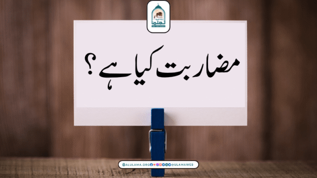 مضاربت کیا ہے؟
