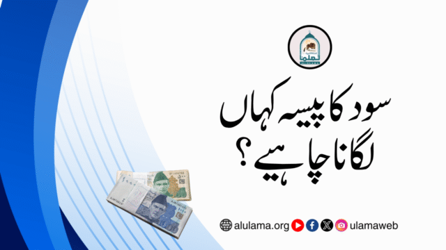 سود کا پیسہ کہاں لگانا چاہیے؟
