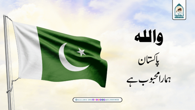واللہ! پاکستان ہمارا محبوب ہے