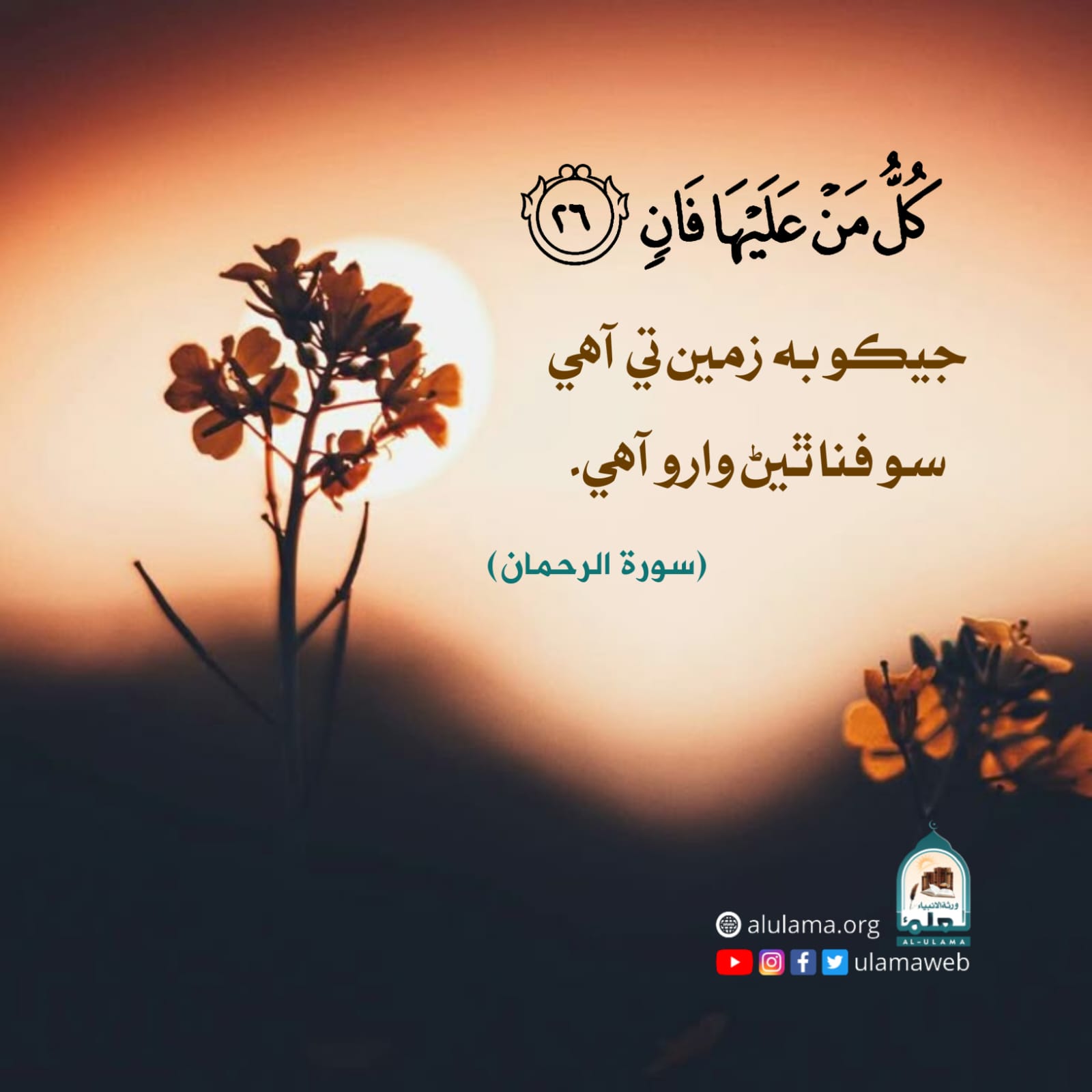 ھر شئي کي فنا آھي