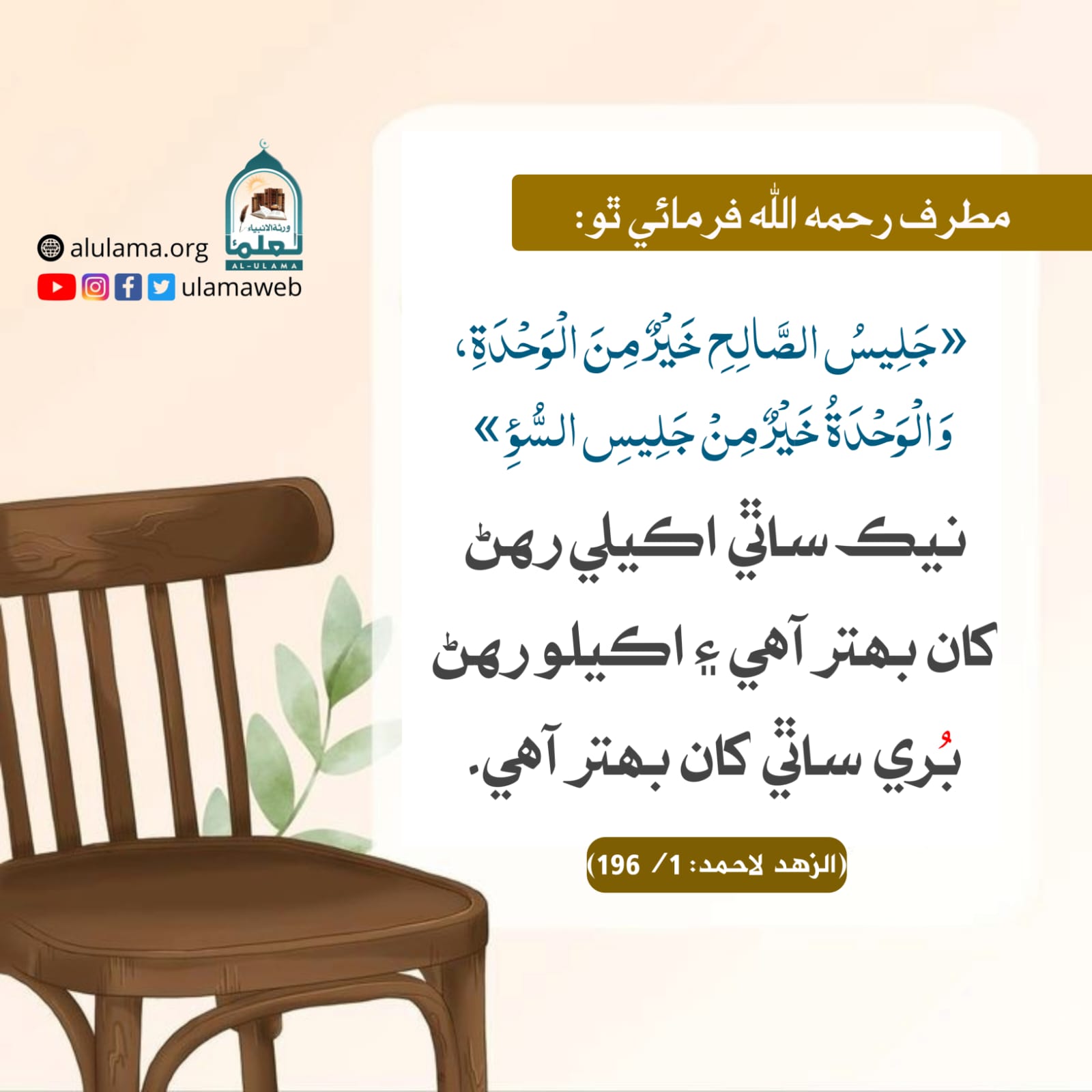 نيڪ ۽ برو ساٿي