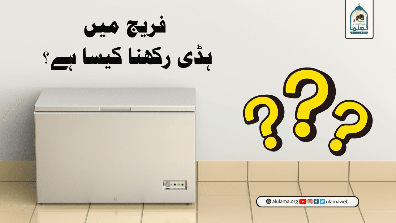 فریج میں ہڈی رکھنا کیسا ہے؟