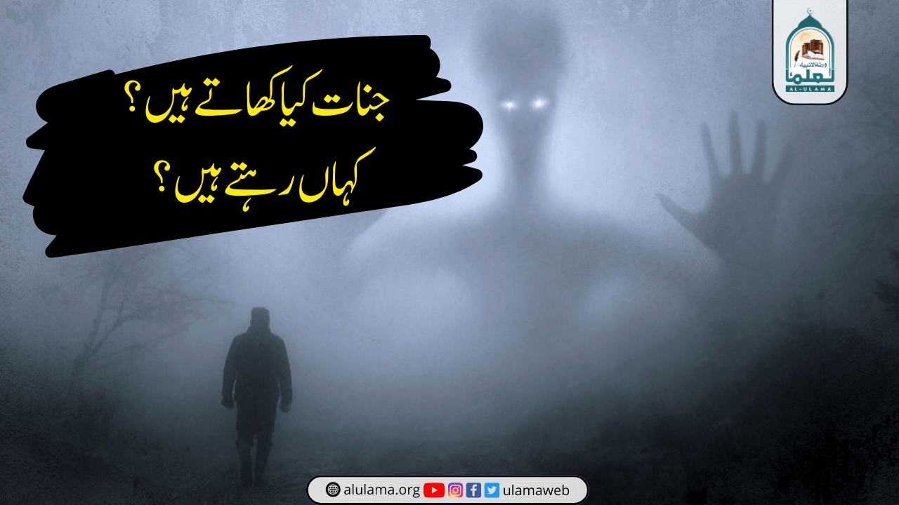 جنات کیا کھاتے ہیں؟ کہاں رہتے ہیں؟