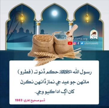 فطرو ڪڏھن ڏجي؟