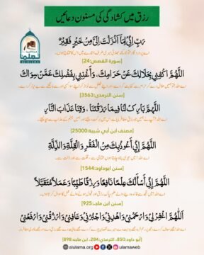 رزق میں کشادگی کی مسنون دعائیں