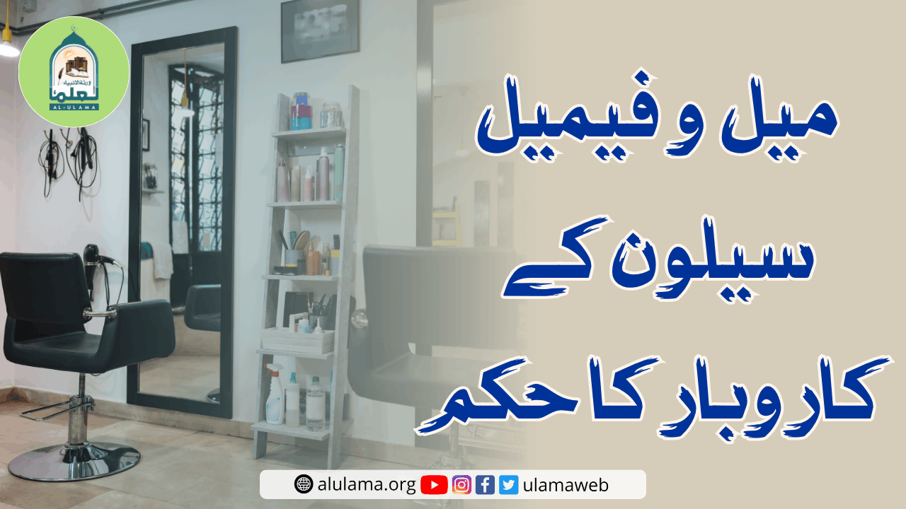 میل و فیمیل سیلون کے کاروبار کا حکم