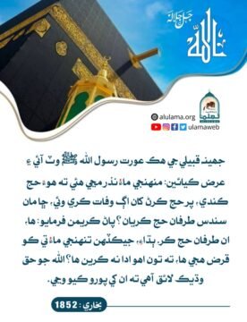فوت ٿيل طرفان حج