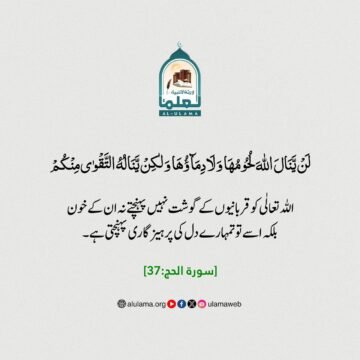 قربانی خالص رضائے الہی