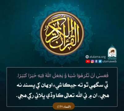 اوھان کي خبر ناھي