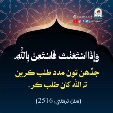 مدد ڪنھن کان گھرجي؟