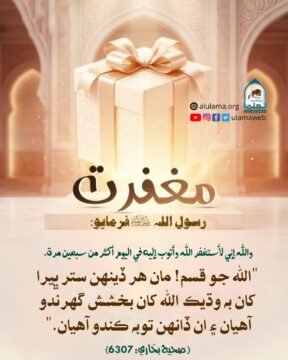 مغفرت طلب ڪرڻ