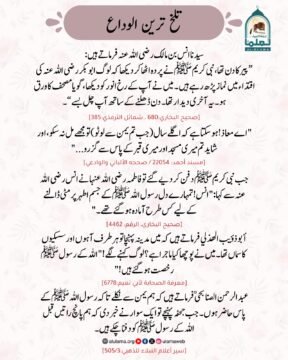 تلخ ترین الوداع
