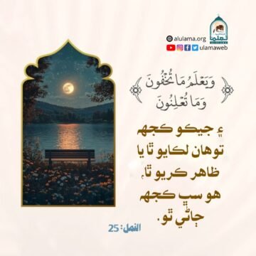 الله سڀ ڄاڻي ٿو