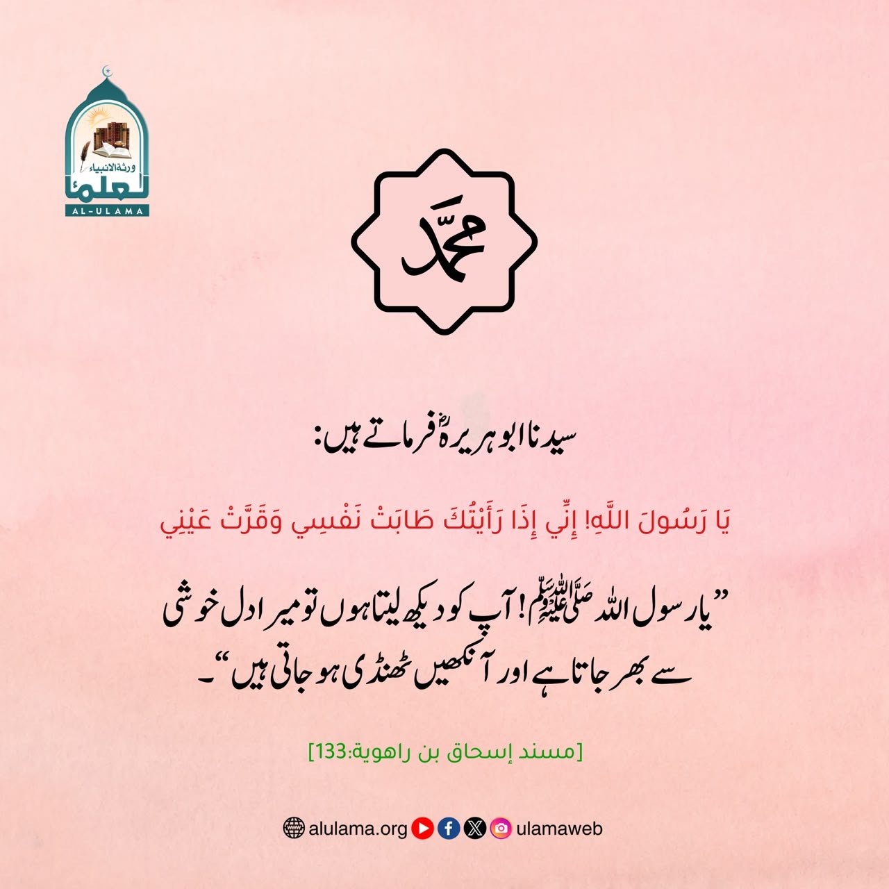 دیدار مصطفیﷺ